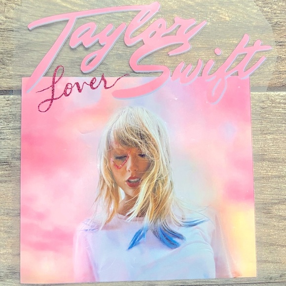 3- Large 8"×9" TAYLOR SWIFT LOVER Iron On Transfer for T-Shirts Bags Pillows - Picture 1 of 1